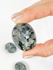 Larvikite Worry Stone