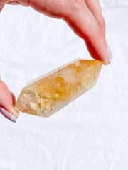 Citrine Polished Double Terminator Wand 65g