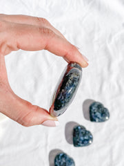 Larvikite Heart | Large