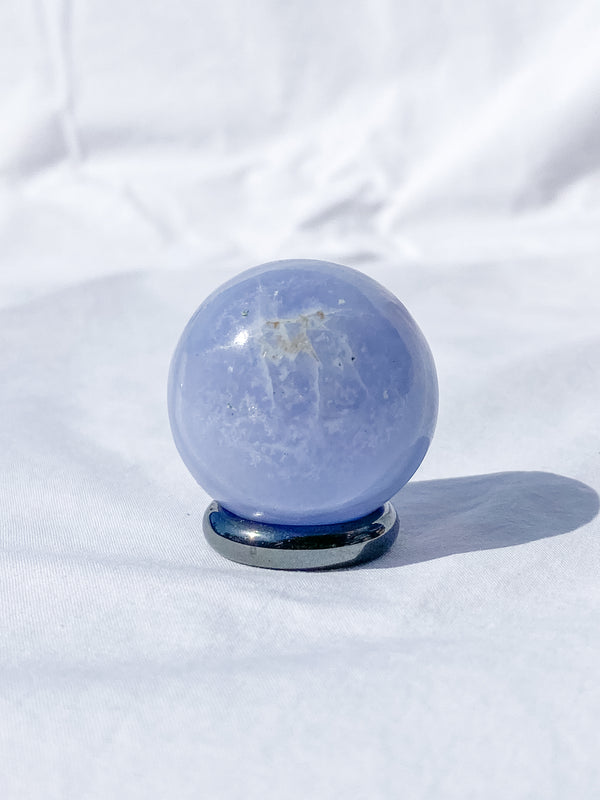 Blue Lace Agate Sphere | Small
