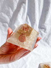 Orgonite Pyramid Clear Quartz