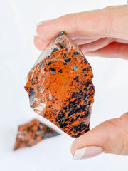 Red Obsidian Natural | Medium