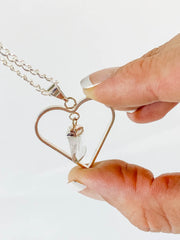 Love Crystals Pendant Clear Quartz