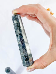 Larvikite Polished Point 83g