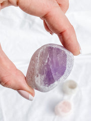 Calming Seer Trio Medium: Amethyst + Rose Quartz + Clear Quartz