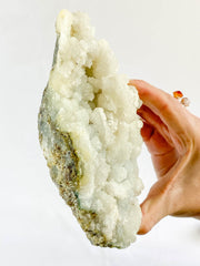 White Chalcedony Cluster 1kg