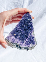 Black Amethyst CutBase Cluster 524g