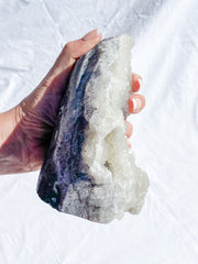 Chalcedony CutBase Cluster 1.7kg
