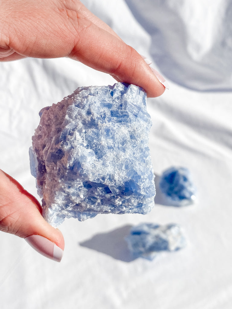 Blue Calcite Natural | X Large