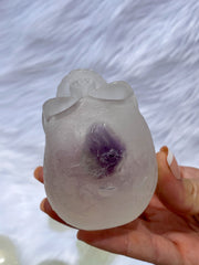 “Candles n Dreams” Skull with Mixed Crystals Soap