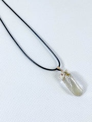 Vitality Pendant Natural Clear Quartz