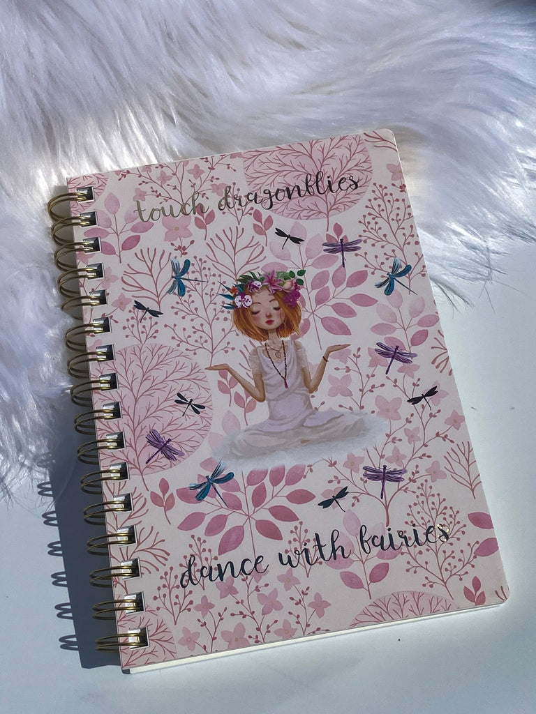 Touch Dragonflies Dance with Fairies | Notebook