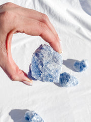Blue Calcite Natural | Large
