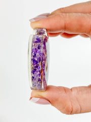 Orgonite Heart Amethyst | Medium