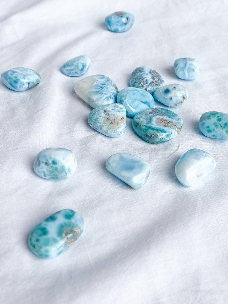 Larimar Tumbles | Small