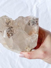 Himalayan Quartz CutBase Cluster with Inclusions 1.3kg