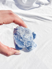 Blue Calcite Natural | Large