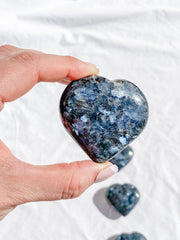 Larvikite Heart | Large