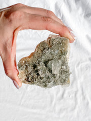 Smoky Himalayan Quartz with Inclusions CutBase Cluster 224g