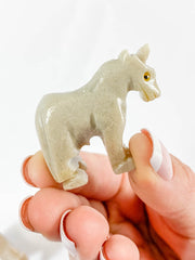 Jasper Unicorn Carving