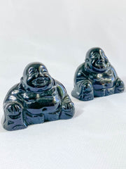 Black Obsidian Buddha Carving