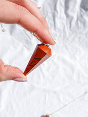 Red Jasper Pendulum