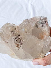 Himalayan Quartz CutBase Cluster with Inclusions 1.3kg