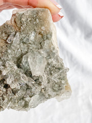 Smoky Himalayan Quartz with Inclusions CutBase Cluster 224g