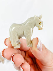 Jasper Unicorn Carving