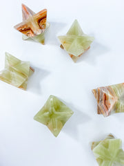 Green Onyx Merkaba | Large