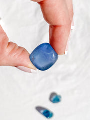Fluorite Blue Tumbles | Small