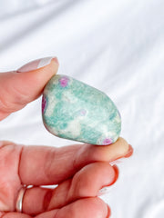 Ruby Fuchsite Tumbles | Large