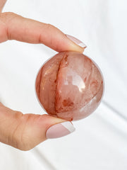 Fire Quartz Sphere | Medium