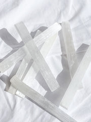 Selenite Natural Wand | Medium