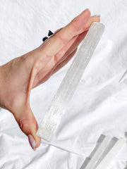 Selenite Natural Wand | Medium
