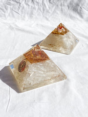 Orgonite Pyramid Selenite