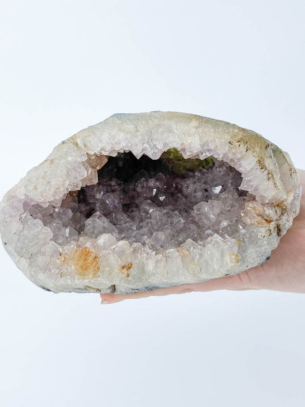 Lavender Amethyst Geode 1.2kg