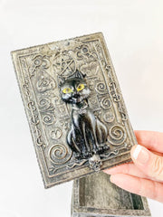 Black Cat Protection Silver Box