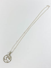 Om Moonstone Pendant
