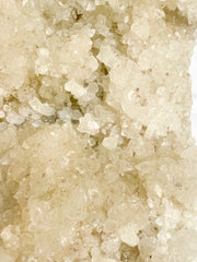 Glass Apophyllite Cluster with Druzy 3kg