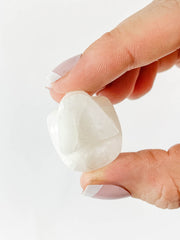 White Aventurine Mini Skull