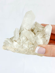 Quartz Cluster with Inclusions 280g