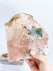 Pink Amethyst Bookend 4.4kg