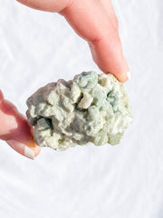 Green Heulandite Cluster 44g