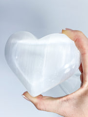 Selenite Heart | XXXX Large
