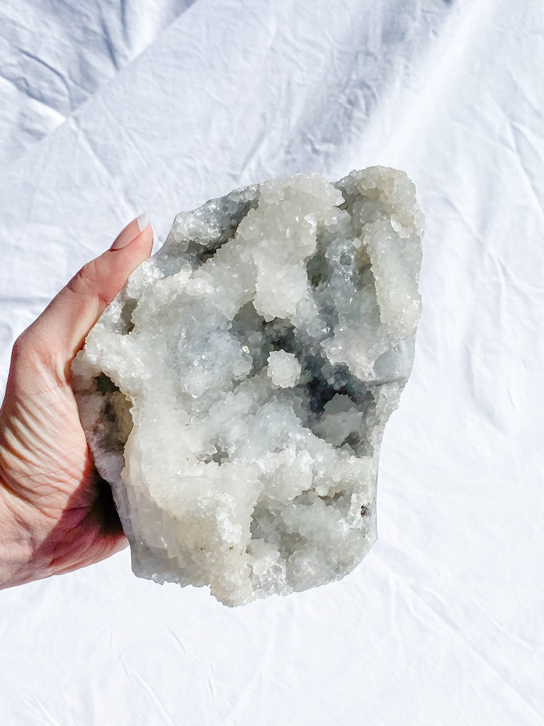 Chalcedony CutBase Cluster 1.7kg